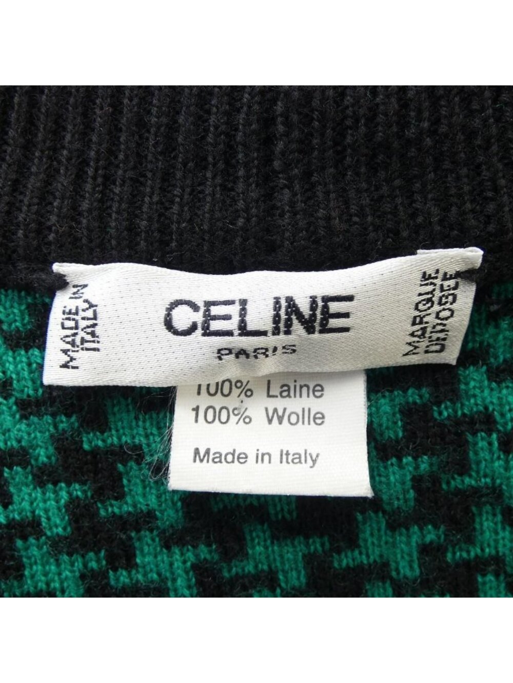 Celine Vintage Knit Sweater - Picture 4 of 6